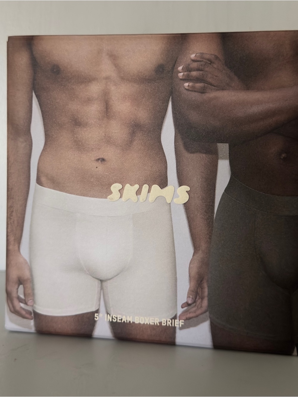 Skims Stretch 3 Pack 5" Boxer Brief in Gunmetal Multi Men's Size 2X
